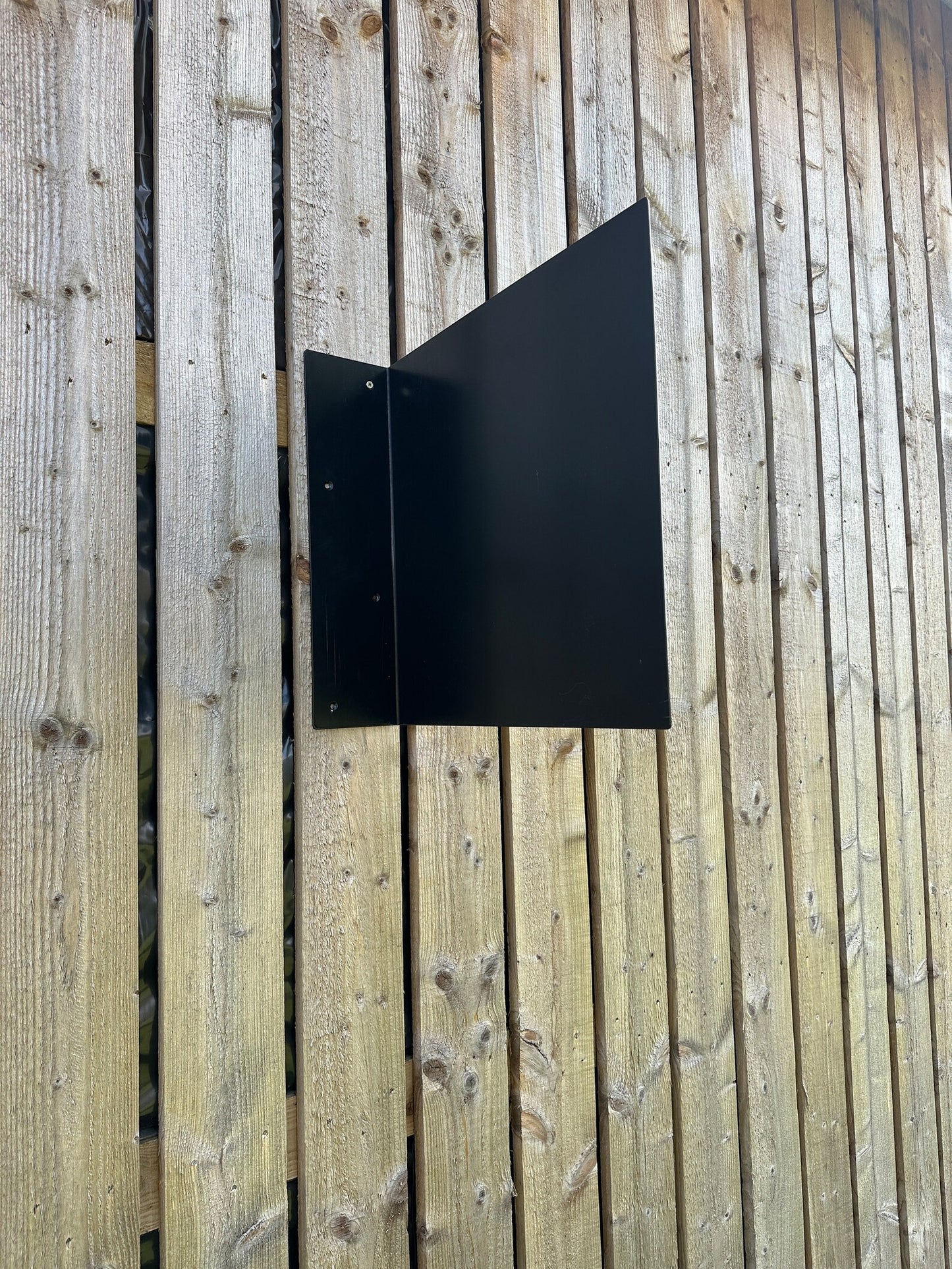 Black Projecting Blade Sign