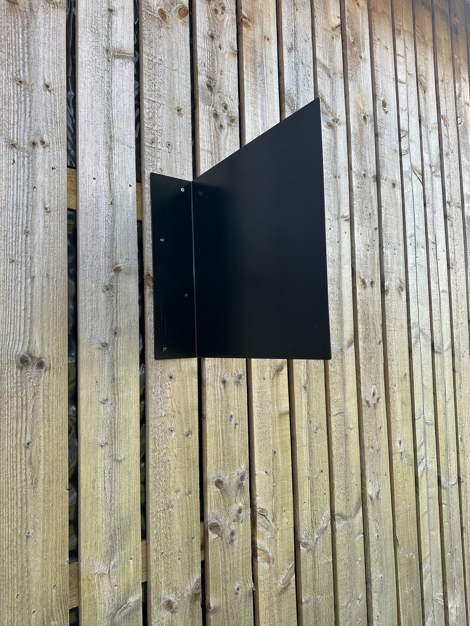 Black Projecting Blade Sign
