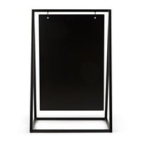 Black Satin Aluminium A Board Sign