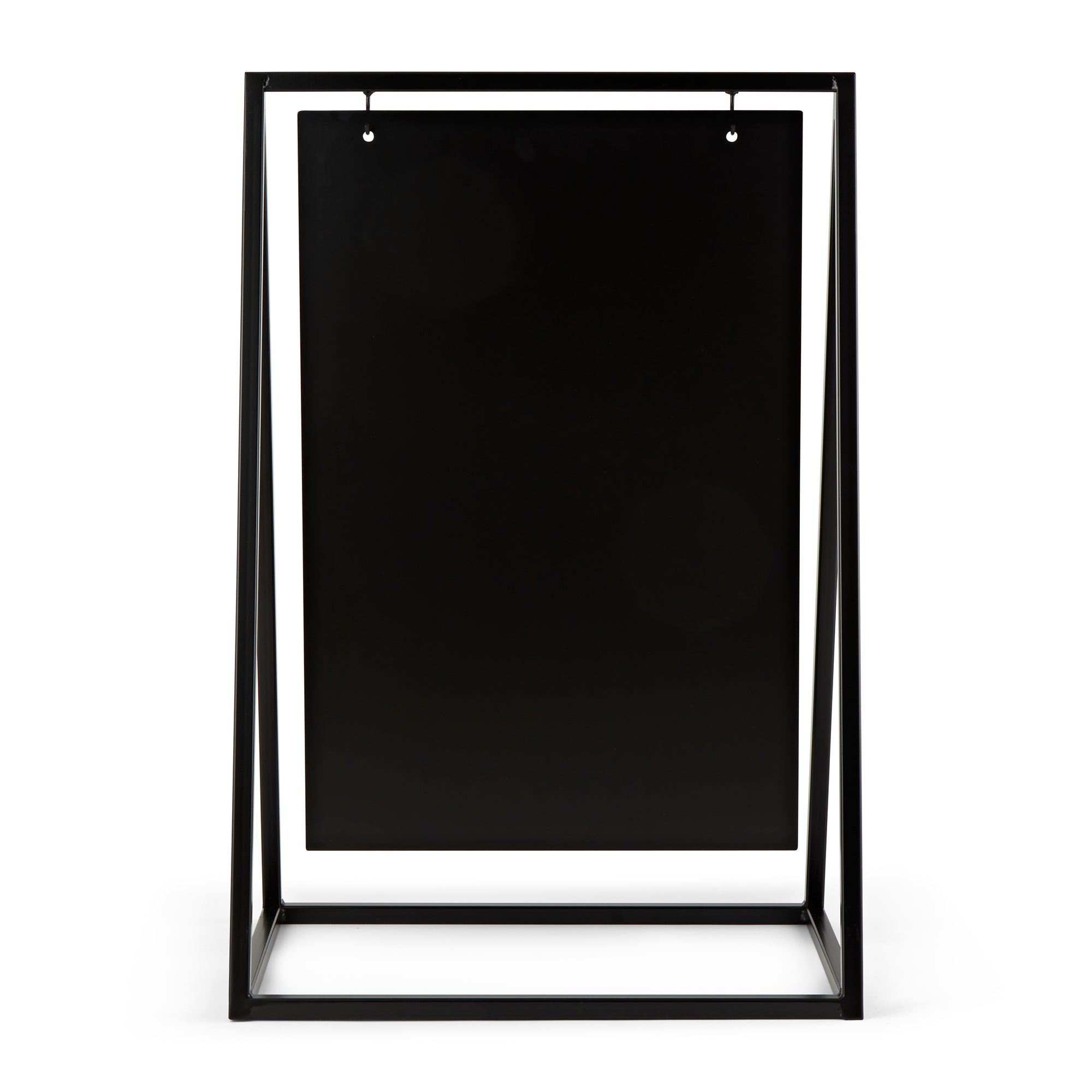 Black Satin Aluminium A Board Sign