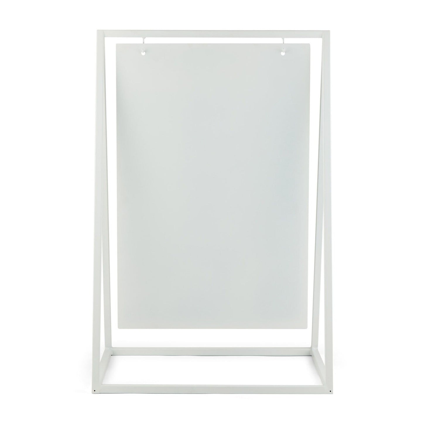White Satin Aluminium A Board Sign