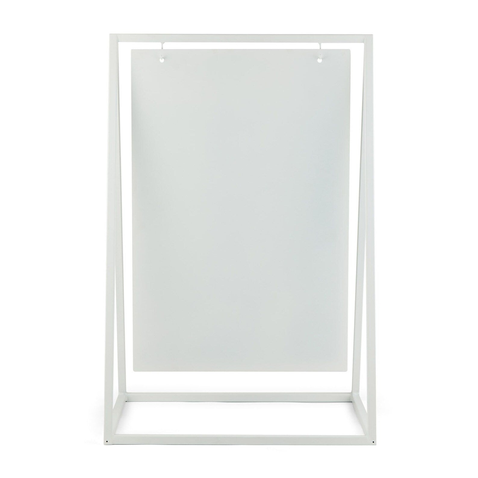 White Satin Aluminium A Board Sign