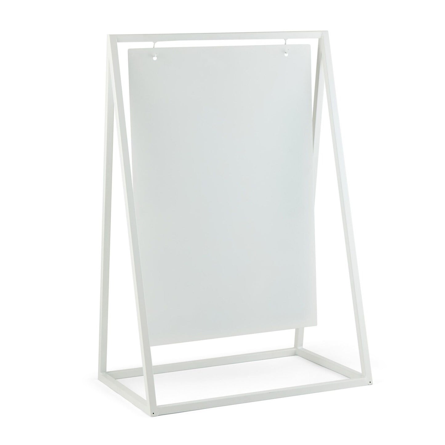 White Satin Aluminium A Board Sign