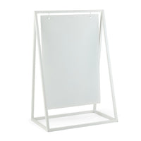 White Satin Aluminium A Board Sign